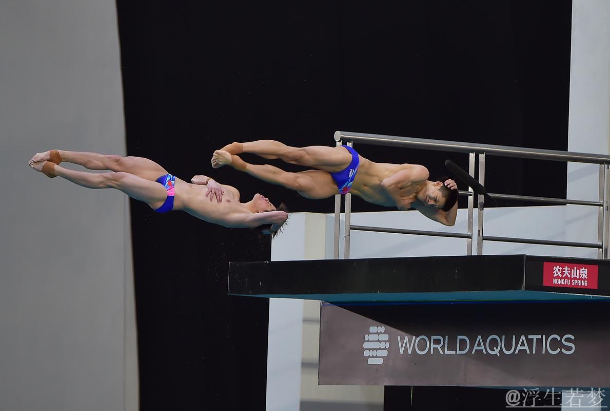程子龙搭档朱子锋勇夺世界杯跳水男子双人10米台冠军 程子龙搭档朱子锋勇夺世界杯跳水男子双人10米台冠军